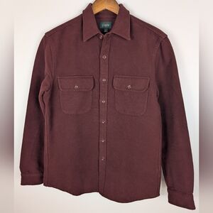 J.Crew Heavyweight Chamois Workshirt Sz.S Regular Fit Oarsman Outdoor Gorpcore